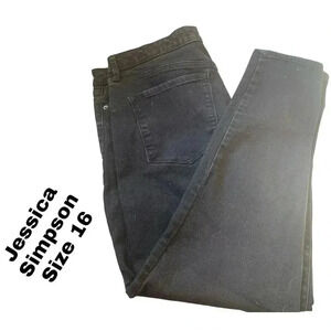 Jessica  Simpson, high rise ankle jean, size 16, EUC